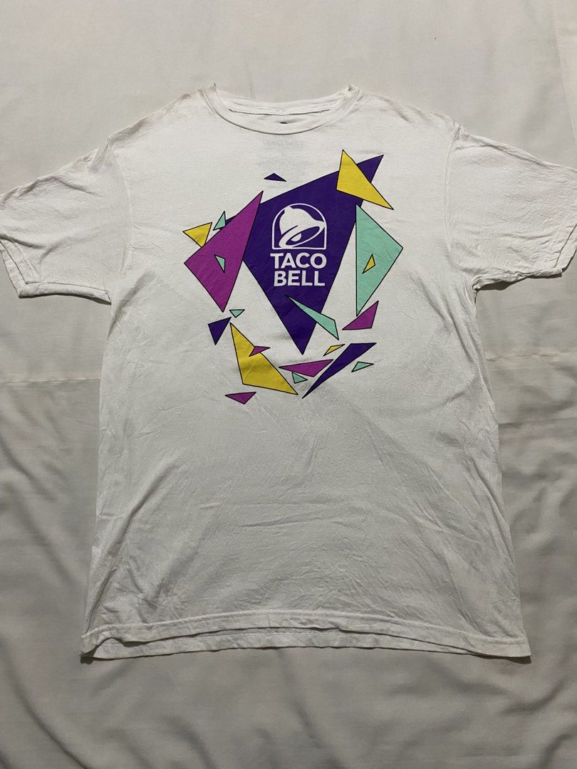 Taco Bell Ripple Junction OPT (Category: Tshirts & Polo Shirts ) located in Manila. Submitted by zrothrift (Listing ID 1458786074, Image 1). Description: Taco Bell Ripple Junction OPT Measurements: Large on Tag Width: 21 Inches Length: 30 Inches Needs Wash ₱150.