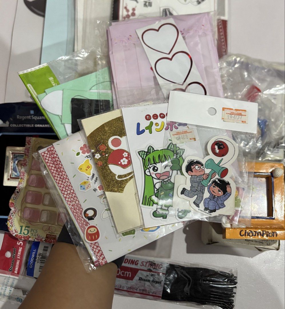 [TAKE ALL] Mini Frame + Keychain + Stickers + Mini Envelopes + Arts & Craft Items (Category: Craft Supplies & Tools) located in Cavite. Submitted by nanangonlineshop (Listing ID 1458842907, Image 3). Description: 📌 Mini Frame + Keychain + Stickers + Mini Envelopes + Arts & Craft Items 🏷️ P100 (take all) ⚠️ POLICY: ❌ NO COD ✅ AS IS, WHERE IS ✅ FIRST PAY BASIS ✅ MINE NOW, PAY NOW ✅ 3-DAYS HOLD ONLY. UNPAID RESERVATIONS ARE VOIDED. 📍 Location: Ca