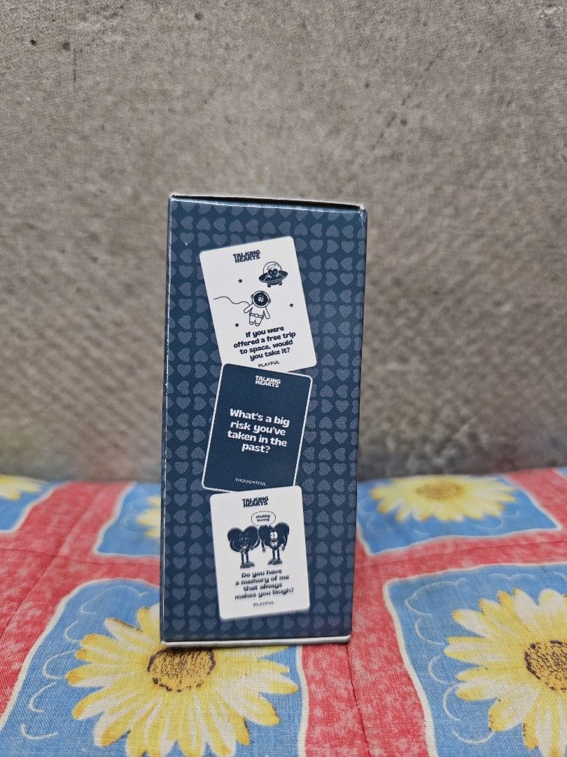 Talking Hearts Couple's Edition Card Game (Category: Board Games & Puzzles) located in Manila. Submitted by shopwithella.ph (Listing ID 1458694961, Image 3). Description: .