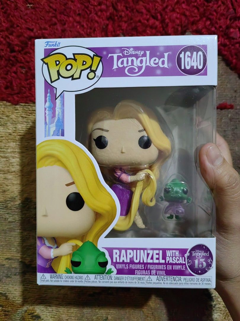 Tangled: Rapunzel Funko Pop (Category: Designer & Blind Box Toys) located in Pasig City. Submitted by _thrift.chic (Listing ID 1458872190, Image 1). Description: Last Price Posted 100% Authentic Funko Pop For Sale Rapunzel Funko Pop Box condition is 8-9/10 Brand New Never OOB Final price posted. RFS: Downsizing my collection to what line I just really wanted. -Please see/view all photos posted before adding to cart or making any offer. Pm us if y
