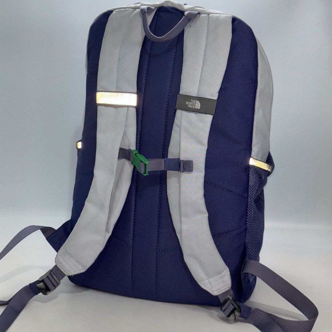 The North Face Borealis Backpack Grey Navy (Category: Backpacks) located in Cavite. Submitted by sidirvinp76902 (Listing ID 1458840928, Image 2). Description: - Grey and navy backpack from The North Face - Elastic bungee cords on the front - Side mesh pockets for water bottles - Padded shoulder straps for comfort - Interior name tag area - Ideal for school or day trips.