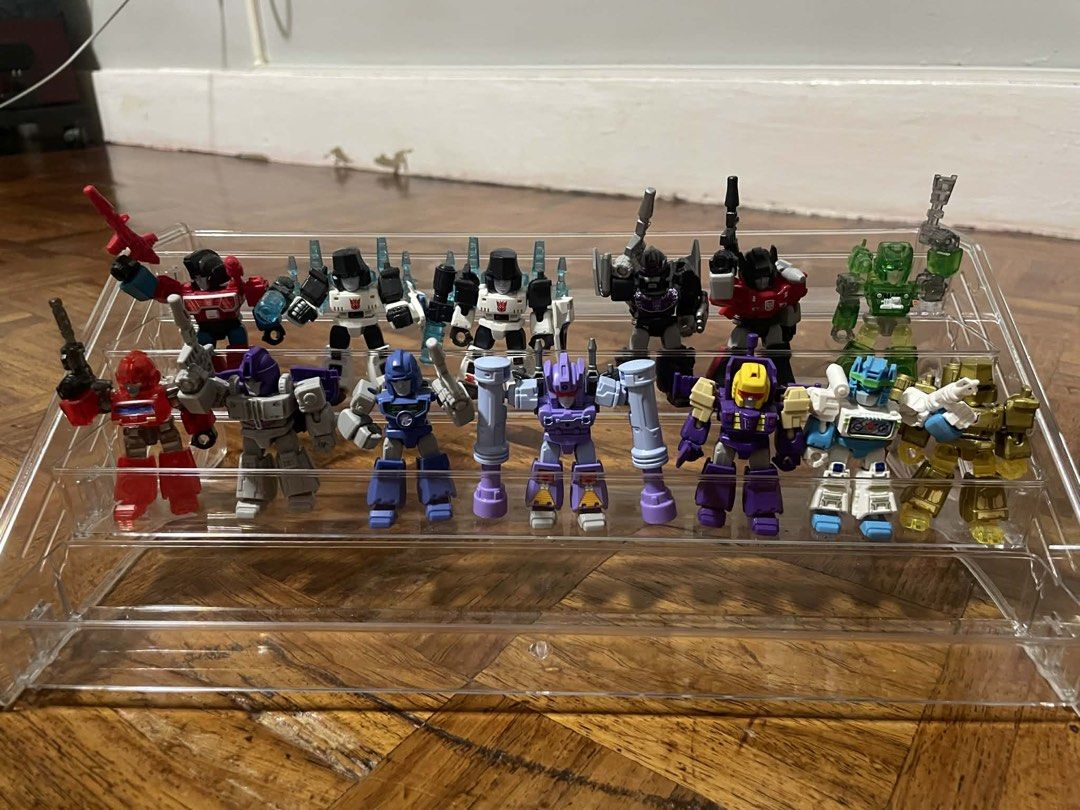 Transformers Mini-Con Action Figures Lot (Category: Figurines & Statues) located in Makati City. Submitted by dycotoys (Listing ID 1458797587, Image 3). Description: Selling Blokees Transformers Lot 28 pcs Defender Series 3 pcs Galaxy Plus ARK RFS: Quitting Take All for 2300 MOP: Gcash Delivery: Lalamove or Grab (buyers expense) Makati Location.