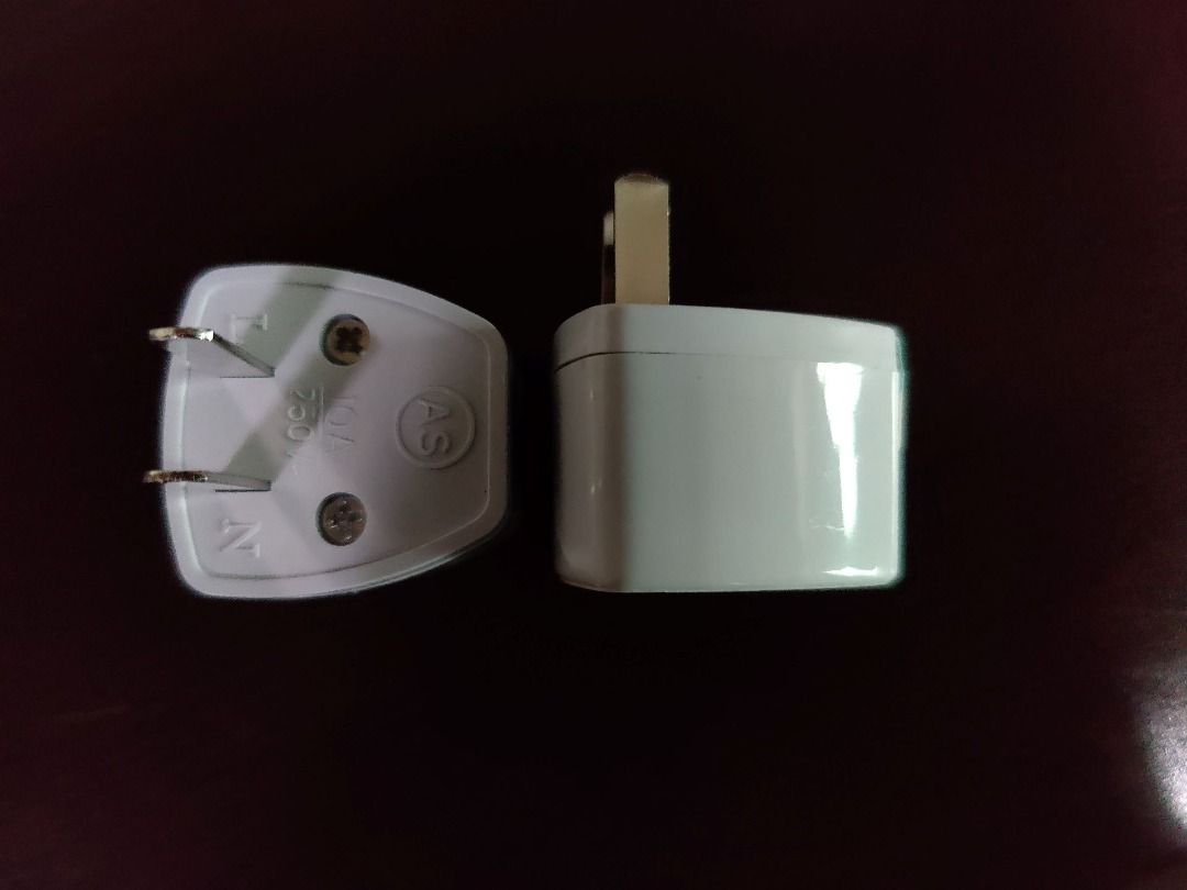 Universal Travel Adapter Plugs (Multi-to-US/PH Flat Pin) (Category: Electrical, Adaptors & Sockets) located in Muntinlupa City. Submitted by groundplaycustomerservice (Listing ID 1458771219, Image 2). Description: Brand New. Plug and Play. Handy universal travel adapter plugs in excellent condition. These are essential for anyone using imported electronics or traveling to countries that use flat-pin wall outlets. -------------------- Function: Co
