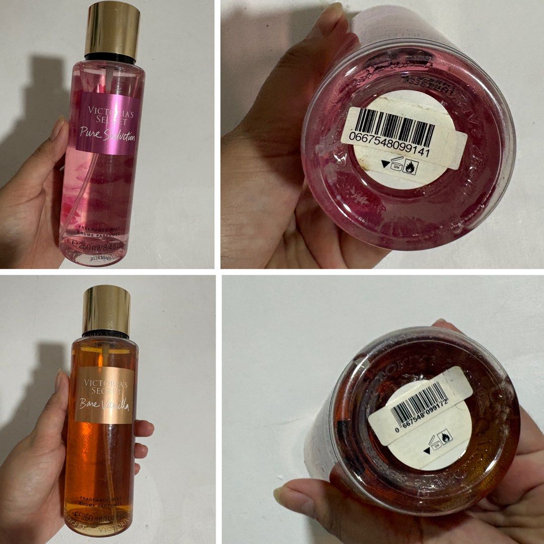 VICTORIA SECRET MIST PERFUME (Category: Fragrance & Deodorants) located in Dasmarinas. Submitted by twiceasnewph (Listing ID 1458783568, Image 1). Description: Decluttering ( maalikabok due to storage) Each item ₱650 .