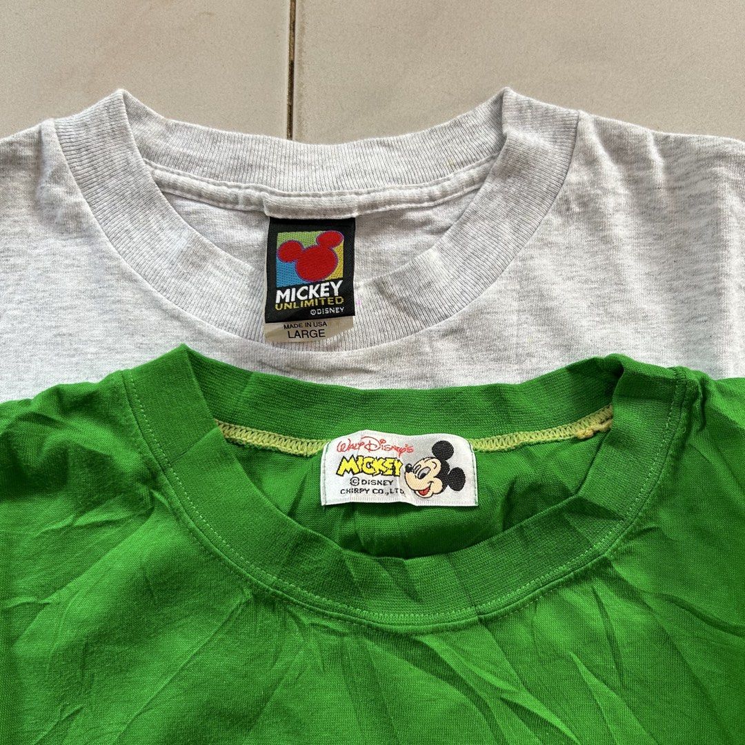 Vintage mickey Mouse shirt 🔥 (Category: Activewear) located in Jinoba-an. Submitted by eegiboy (Listing ID 1458731351, Image 2). Description: Wts: Vintage Mickey Mouse 🥵 Hard Tags 🔥 Dimes: 22/26 & 22/29 Both Excellent condition 🥰 Aspack 850plussf Dm me if interested 📩 Thankyou🙏😇.