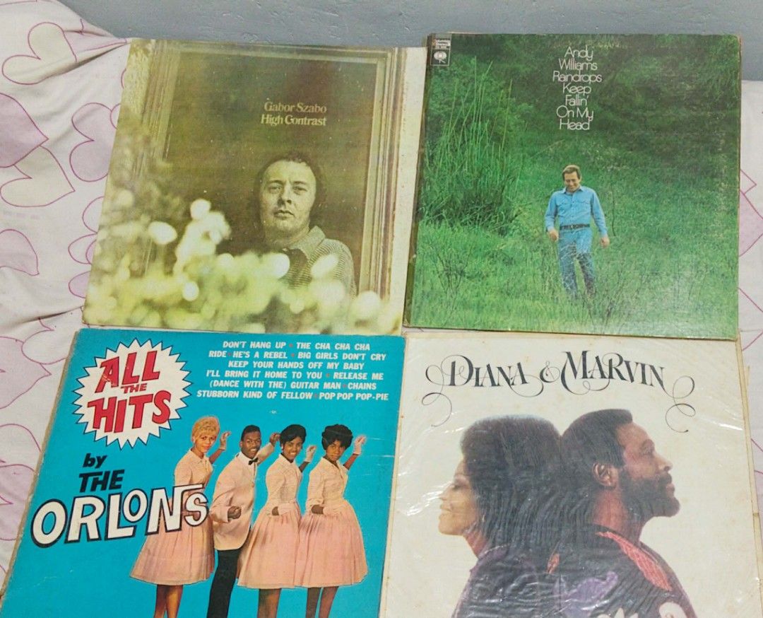 VINTAGE VINYL RECORDS (Category: Vinyls) located in Manila. Submitted by nel00123 (Listing ID 1457422555, Image 1). Description: MESSAGE FOR MORE VINTAGE VINYLS prices depends on what vinyl SOLD VINTAGE VINYLS 1. Jackson 5 2. Sun and rain 3. Friends of Distinction 4. Amad Jamal 5. Lani hall 6. Skin tight 7. The Everly Brothers 8. Bongos Bongos Bongos 9. Bongos/Flutes/Guitars 10.Whipped Cream & Other Delights .