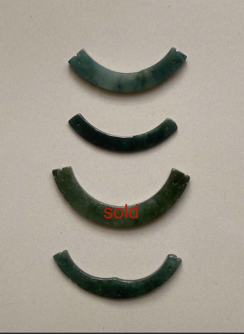 With free chinese necklace or bracelet rope. Jadeite half bangle half necklace for your diy treasure (Category: Bracelets) located in Quezon City. Submitted by misshoseok (Listing ID 1430249023, Image 1). Description: Comes with free chinese necklace or bracelet rope. Very high quality with a hole on both sides. Perfect for your necklace or bracelet. I have few pieces available to choose from for the perfect one for you. Thank you..