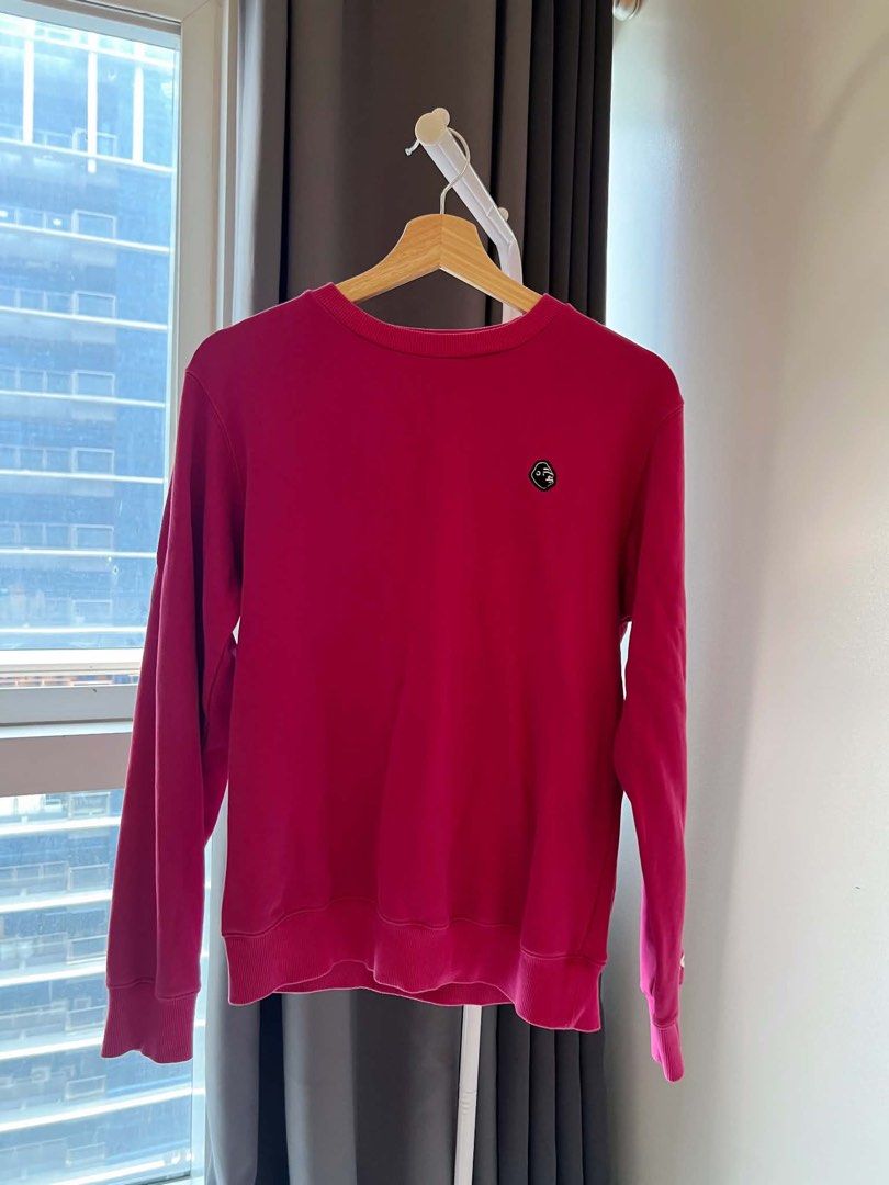 XLARGE® Pink Crewneck Sweatshirt Size M (Category: Coats, Jackets and Outerwear) located in Caloocan City. Submitted by junipercottageph (Listing ID 1458724416, Image 1). Description: - Brand: XLARGE® - Color: Pink - Size: M - Style: Crewneck sweatshirt with long sleeves - Features: Small embroidered logo on chest - Material: Cotton blend - Ideal for: Casual wear.