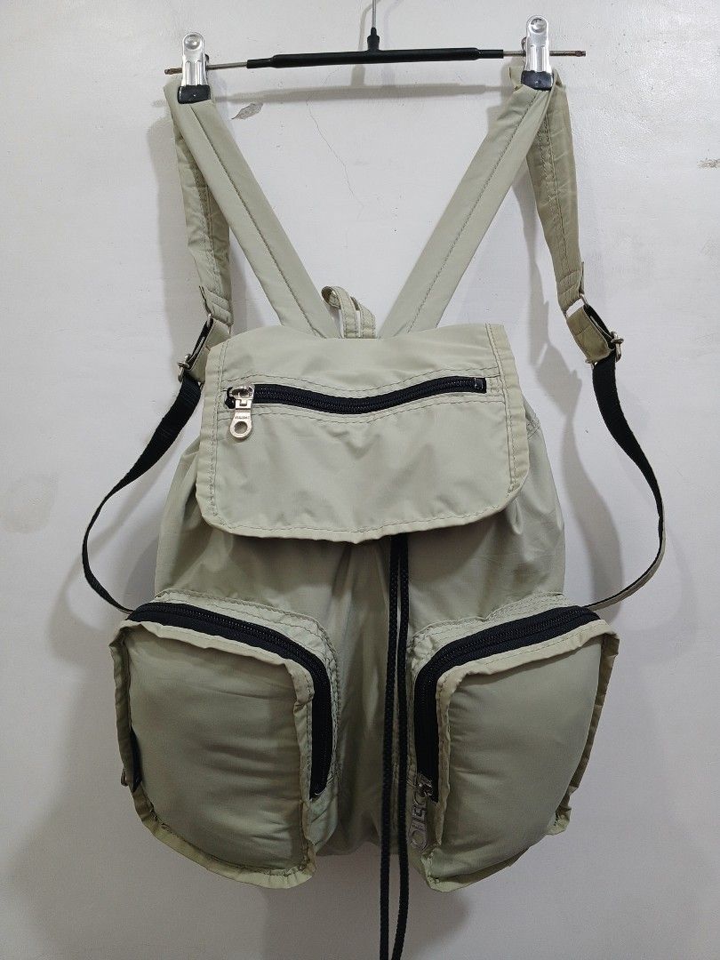Ysaccs by Yodji Yamamoto (Category: Luxury Bags & Wallets) located in Taytay. Submitted by leanmark103093 (Listing ID 1458826179, Image 1). Description: Y'saccs Yodji Yamamoto Four Femme Vintage Utility Nylon Flap Backpack Verygood Condition No issue 2k Freeshipping.