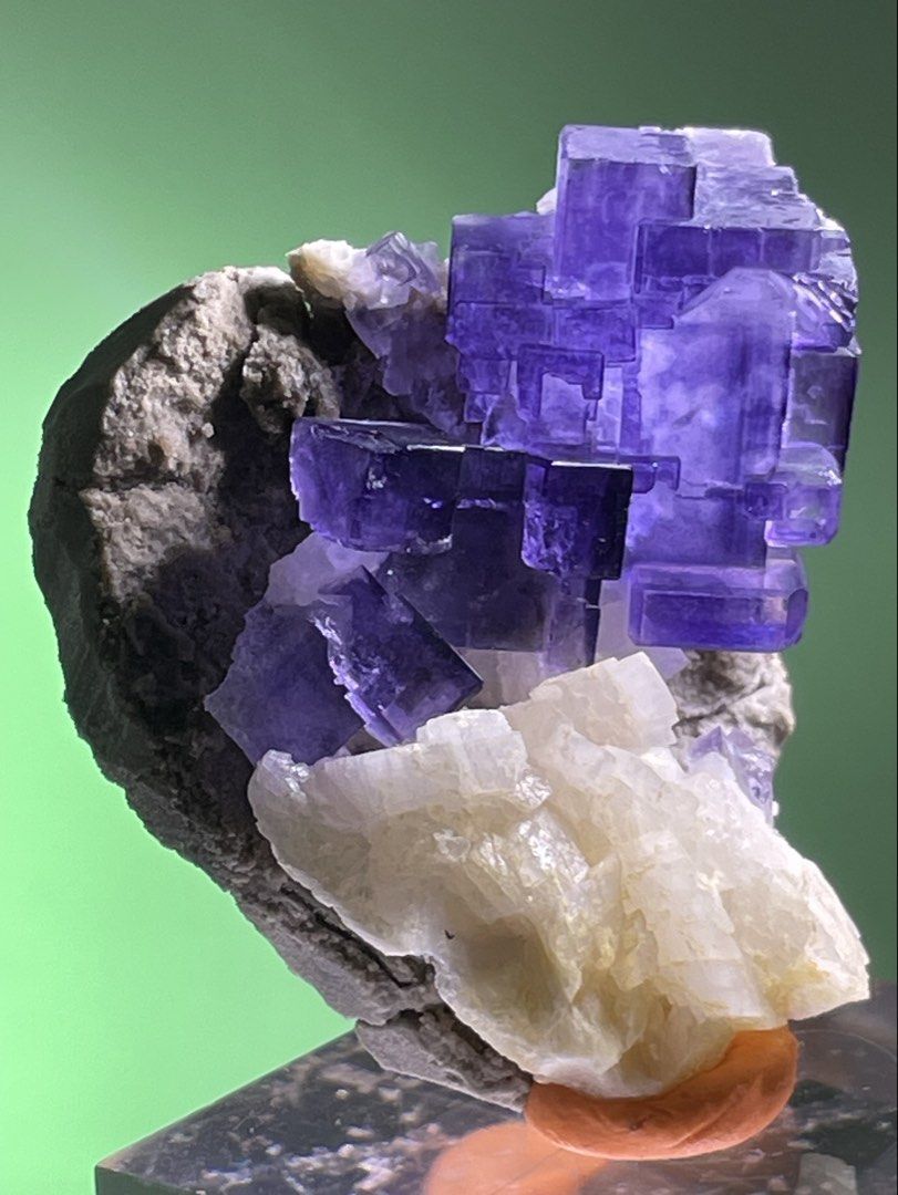 45g Purple Matrix Flourite from Xinjiang (Category: Other Home Decor) located in Las Pinas. Submitted by opalescent.crystals (Listing ID 1453765016, Image 2). Description: 45g Purple Matrix Flourite from Xinjiang 4.5k MOD: lala/ j&t MOP: bank/gcash Loc:las pinas 🍁no COD🍁 .