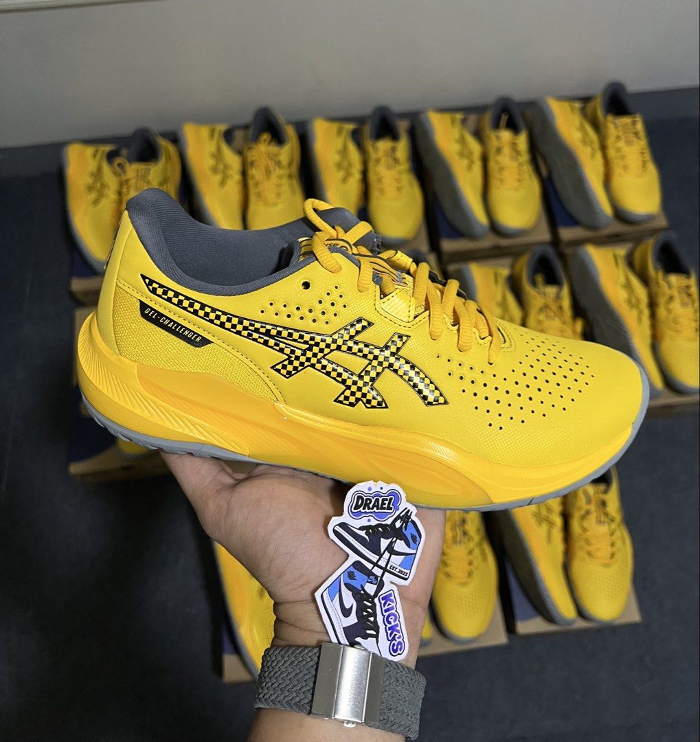 7,200 Each Only! (Category: Shoe inserts & accessories) located in Manila. Submitted by johndaryll02 (Listing ID 1453794318, Image 2). Description: ⚠️Available Onhand & Ready to ship! Gel Challenger 15 'Saffron Steel Grey' 💛 Sizes Available: •8 US Men's (2) •8.5 US Men's (2) •9 US Men's (2) •9.5 US Men's (2) •10 US Men's (1) •11 US Men's (1) •11.5 US Men's (2) •12 US Men's (1) •₱7,200 Each Only! *📸Will Send Detailed pic upon request. 🛵Same Day