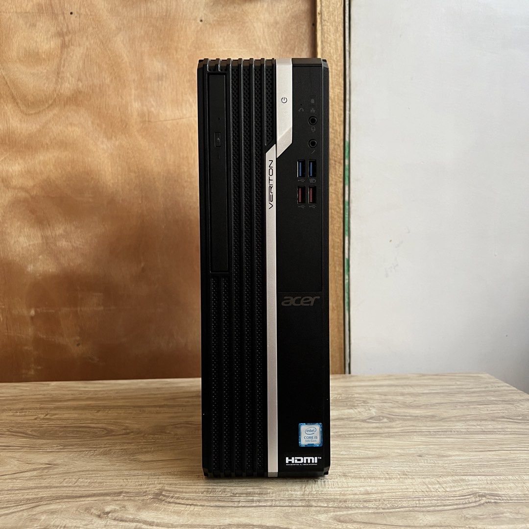 ACER VERITON SFF INTEL CORE I5 9TH GEN SYSTEM UNIT (Category: Desktops) located in Quezon City. Submitted by markdonayre (Listing ID 1453733314, Image 1). Description: FOR SALE ACER VERITON SYSTEM UNIT Makinis at malinis din yung loob Ready To Use napo No issue Unli test upon pickup or test via video call before shipping Quick Specs: -Intel Core i5 9400 Processor -Intel UHD 630 Graphics -8GB DDR4 3200mhz RAM (UPGRADABLE) -256GB NVME M.2 SSD (UPGR