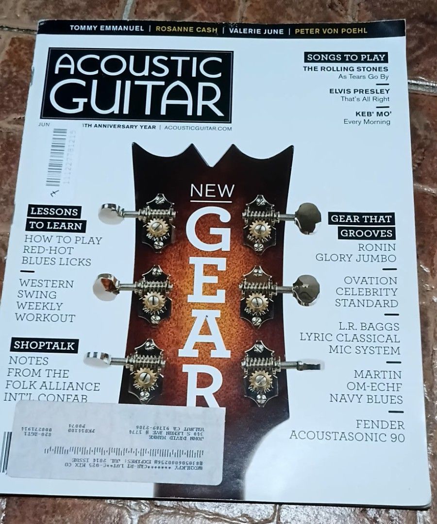 Acoustic Guitar Magazine - June Issue (Category: Magazines) located in Quezon City. Submitted by dancatz (Listing ID 1453780241, Image 1). Description: □ P 150.00 - June issue of Acoustic Guitar Magazine - Features articles on lessons, gear reviews, and songs - Includes features on Tommy Emmanuel and Rosanne Cash - Great read for guitar enthusiasts LFB Seller's location : Brgy. Sta. Teresita Quezon City Please DM for more details Payment Mode : G
