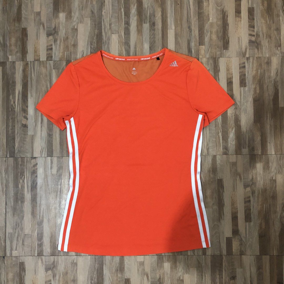 Adidas orange Climacool T-shirt Size Large (Category: Shirts) located in Cavite. Submitted by danielmathew_987 (Listing ID 1453780196, Image 1). Description: .