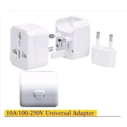 All-in-One Universal Travel Power Adapter with Case (Category: Electrical, Adaptors & Sockets) located in Manila. Submitted by marvieobordo (Listing ID 1453644402, Image 2). Description: - All-in-one universal travel adapter - Covers US, EU, UK, and AU plug standards - Works with 100-250V power input - Ideal for international travel, study abroad, and business trips - Comes with a protective case for easy storage - Compact and convenient for pack