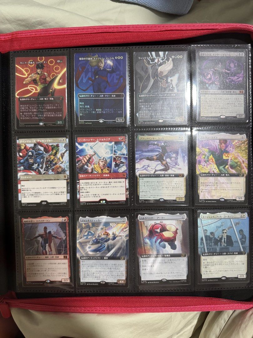 Assorted characters (Category: Raw Cards) located in Singapore. Submitted by blade28 (Listing ID 1453779621, Image 2). Description: Various hits from Japanese collector booster boxes sleeved and stored in binder, pm to enquire more. Price is based on CK 1:1, indicated price is just a placeholder. .