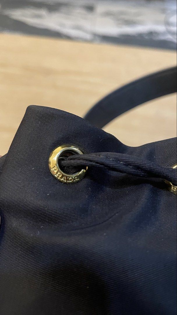 Authentic prada drawstring (Category: Luxury Accessories) located in Cavite. Submitted by ohmie23 (Listing ID 1453804858, Image 2). Description: Authentic prada drawstring.