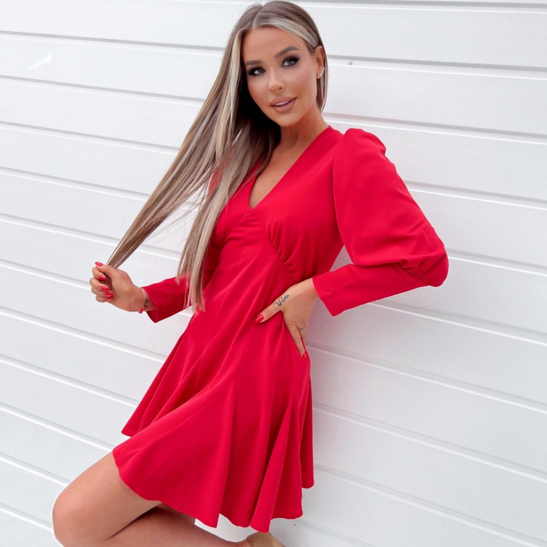 AX Red Large Skater Mini Dress (Category: Dresses) located in Baguio. Submitted by hersheys3984 (Listing ID 1453679825, Image 3). Description: new AX red mini skater dress large size / polyester material 500(firm) + sf / df no cod, no checkout no reservation, first to pay po tayo Location : San Isidro Cainta Rizal For pick up nlng if malapit lng kayo Kayo bahala magbook Mop : gcash only Courier : j&t express only Shipping fee / delivery fee will 