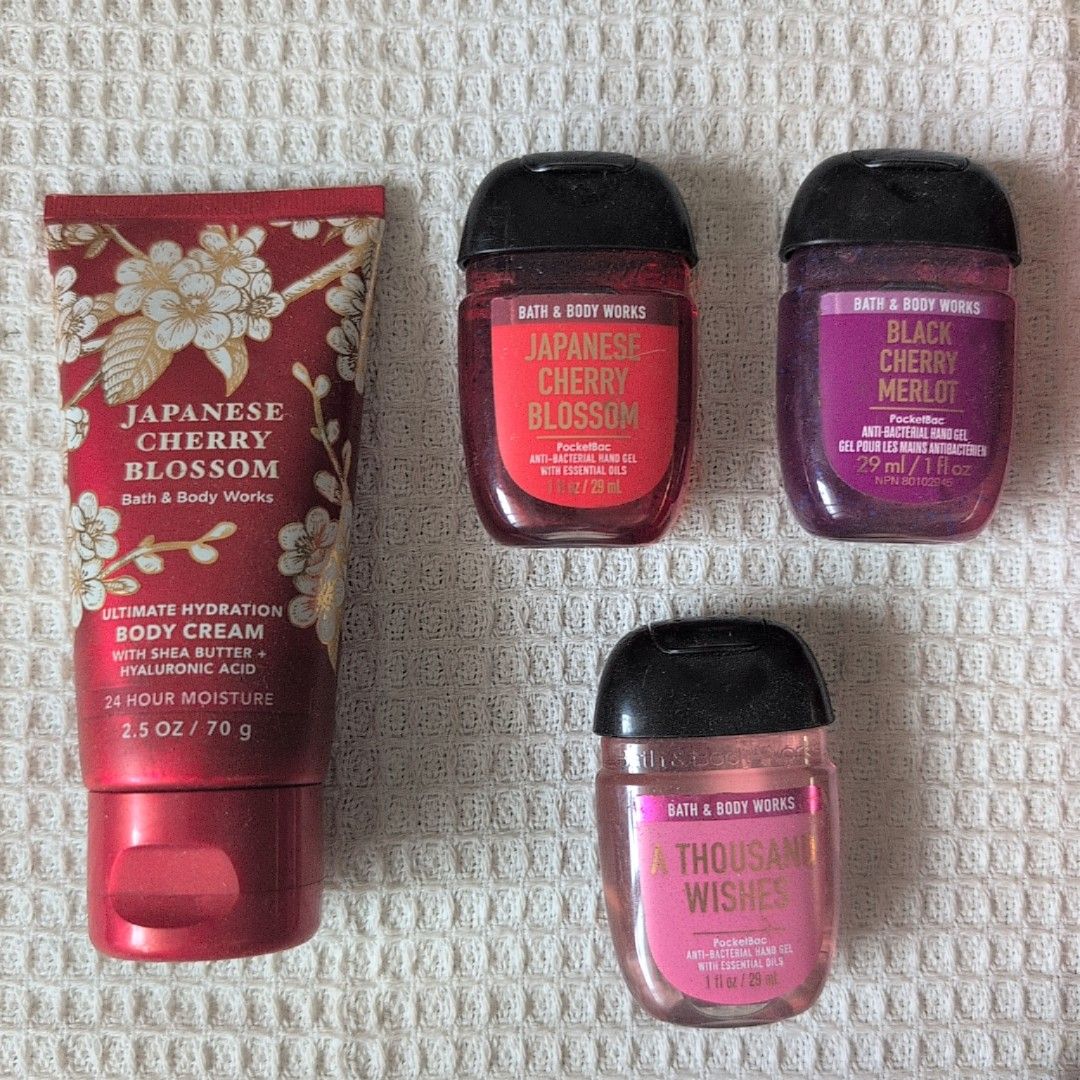 Bath & Body Works, Nivea, Ameerat Al Arab (Category: Body Care) located in Binan City. Submitted by fabpanda (Listing ID 1453703990, Image 3). Description: LAST PRICE.❣️❣️❣️ AUTHENTIC 💯💯💯 AVAILABLE 🎀🎀🎀 Shipping fee: minimum of P72php via J&T. More details below. 🐼🤍 ✨✨ AMEERAT AL ARAB: 1pc, 100ml, Aug2029, Super sale @ P1200 (original price is P1800++) ✨✨ BATH BODY & WORKS JAPANESE CHERRY BLOSSOM BODY CREAM: 1 pc, 70g, Super sale @ P400 ✨✨