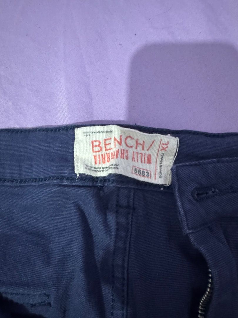 Bench × Willy Chavarria Men's Pants (Category: Jeans) located in Quezon City. Submitted by thundogs (Listing ID 1453742094, Image 3). Description: Bench × Willy Chavarria Men's Pants (XL). 36waist. Multiple pockets. Great for casual wear and streetwear.