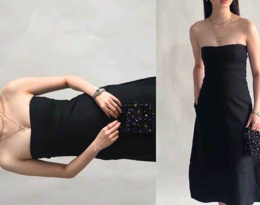 Beyond Collective Evie Maxi Linen Dress (Category: Dresses) located in Manila. Submitted by manilaa (Listing ID 1453732019, Image 3). Description: RFS: Not gonna use SRP Beyond Collective: Approximately 1,700 Size: Can fit S-M frame.