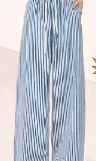 BLUE STRIPES PANTS W/POCKETS (S-M) (Category: Other Bottoms) located in General Trias. Submitted by relovedbyshika (Listing ID 1453779701, Image 1). Description: What You See Is What You Get! Open to reasonable offers. ✨ Dumoble kaya for selling 📍TAFT/ CAVITE 🚚 LALAMOVE/🍊 CHECKOUT (30+ sf).