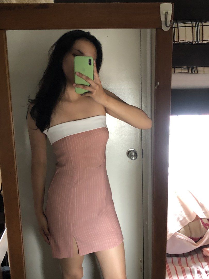 BSCO Tube Dress (Category: Dresses) located in Manila. Submitted by labrhinth (Listing ID 1453624154, Image 2). Description: Good as new No issue Size s-m.