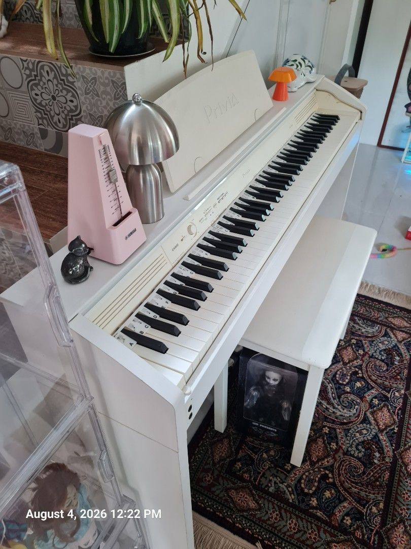 Casio Privia PX-760 Digital Piano (Category: Musical Instruments) located in Antipolo. Submitted by sorastudio (Listing ID 1453659373, Image 2). Description: almost new no issue 1st owner rfs: moving out sale.