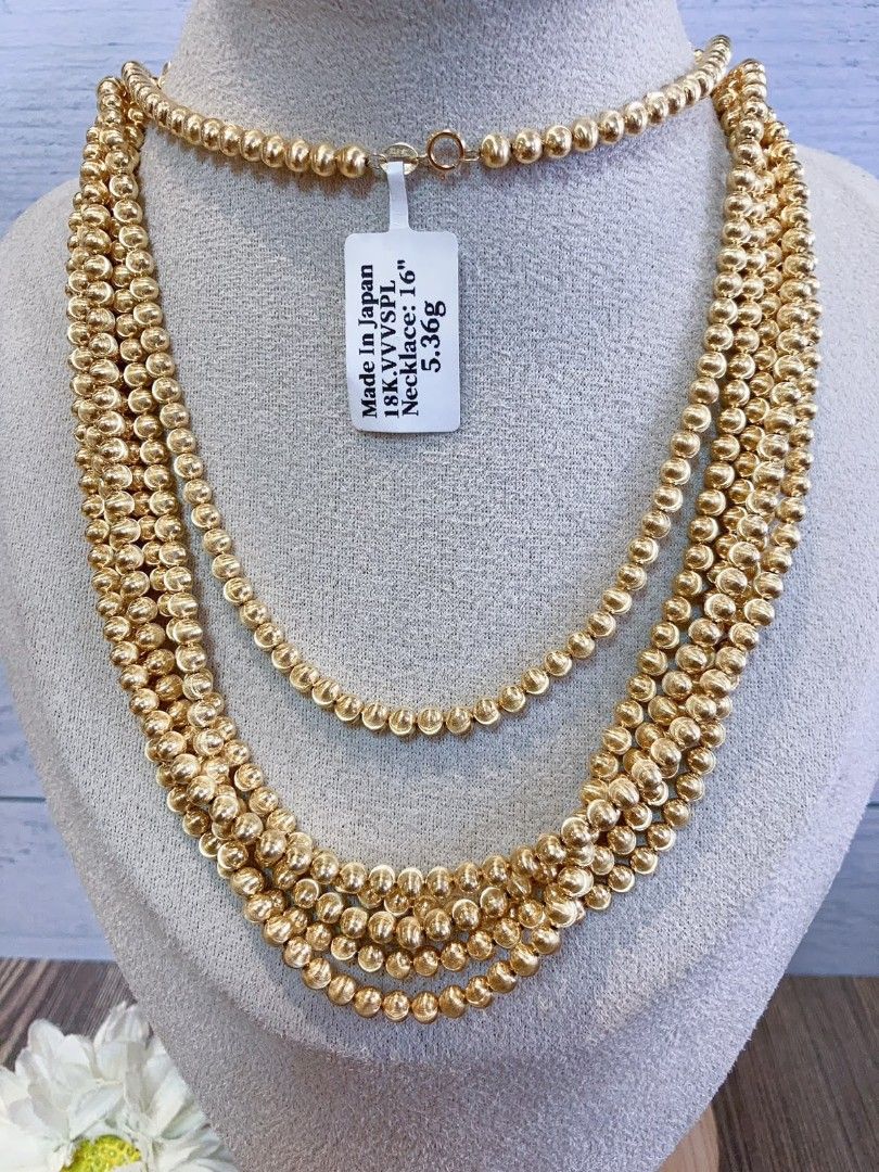 CatsEye Ball Necklace 18k gold (Category: Necklaces) located in Manila. Submitted by primejewelry (Listing ID 1453749317, Image 2). Description: .