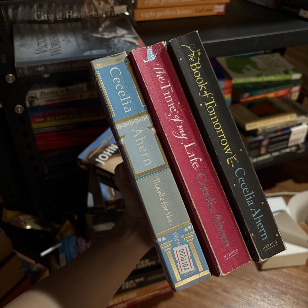 Cecelia Ahern Books (₱150 each | 3 for ₱400) (Category: Storybooks) located in Rizal. Submitted by theneonpages (Listing ID 1453764089, Image 2). Description: .