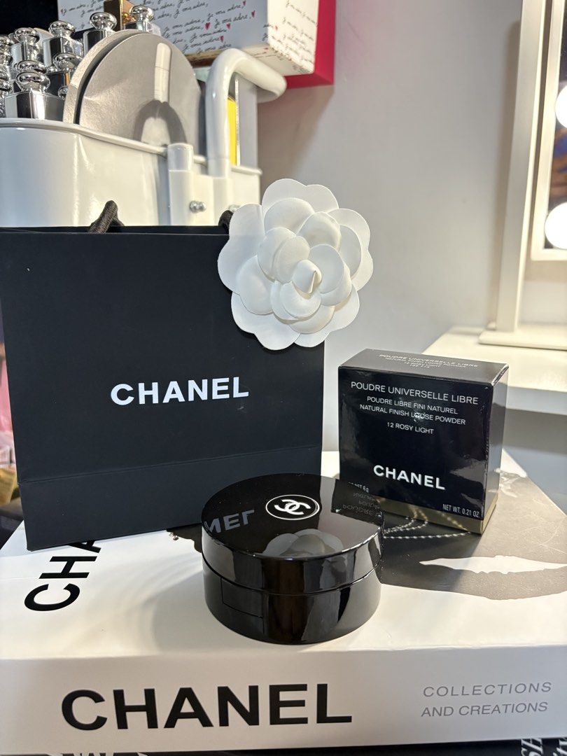 Chanel loose powder (Category: Makeup) located in Manila. Submitted by hnnhsrmnt (Listing ID 1453704136, Image 1). Description: Bnew— in the shade 12 rosy light.