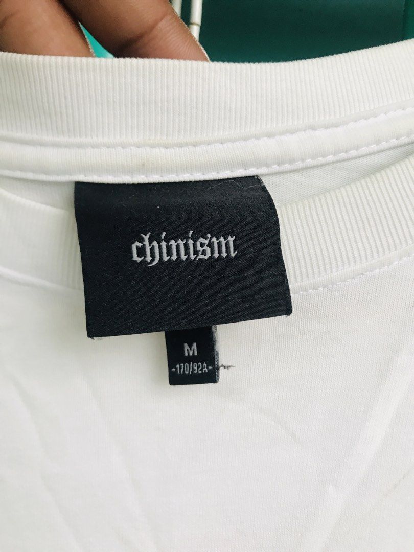 Chinism (Category: Tshirts & Polo Shirts ) located in Manila. Submitted by zerimar01 (Listing ID 1453724660, Image 3). Description: Chinism Medium on tag fit to XL 24x31 Good conditions .