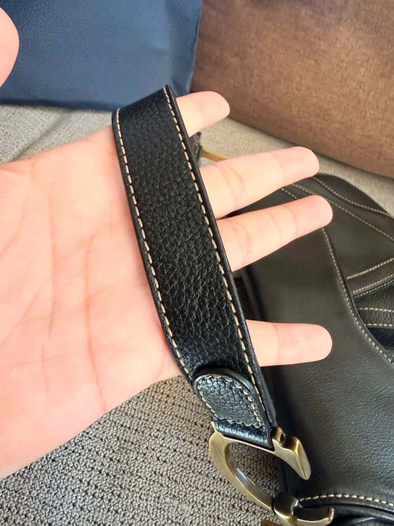Christian Dior Double Saddle Bag (Category: Luxury Bags & Wallets) located in Quezon City. Submitted by thrift.and.find (Listing ID 1453703951, Image 2). Description: Christian Dior Double Saddle Bag comes with dustbag paperbag carecard entrupy cert pm if interested❤️.