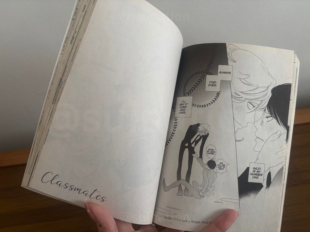 Classmates BL Manga Volume 1 (Doukyusei) (Category: Comics & Manga) located in Rizal. Submitted by suination (Listing ID 1453672713, Image 2). Description: Originally bought from Fully Booked. Do feel free to message me for more inquiry about the condition or pictures of the items! MOP: Gcash, QR Payment, Bank Transfer MOD: Lalamove, Grab, LBC, JNT Meet-ups can be done in Robinsons Manila or Robinsons Metroeast - Cainta, depending on the day..