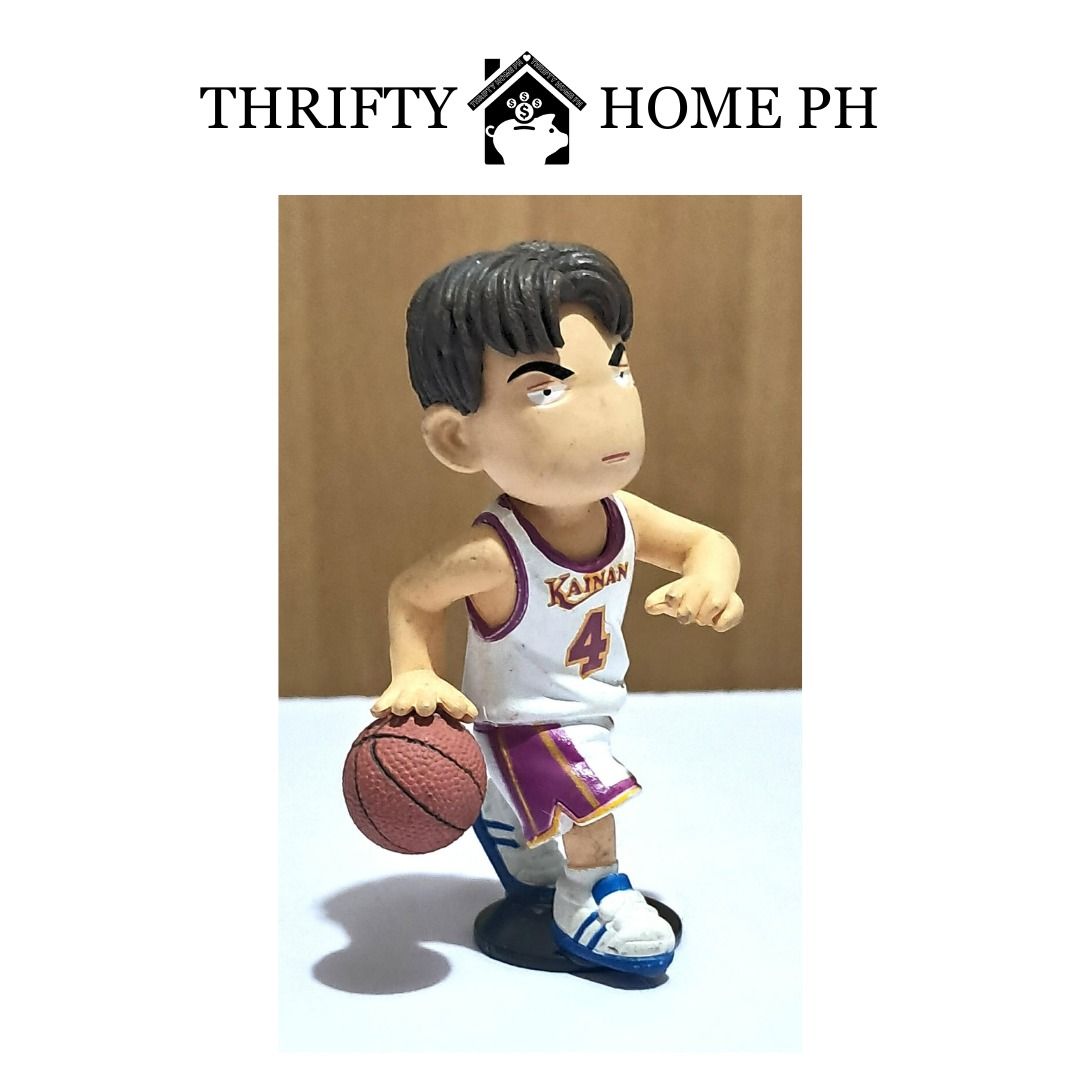 Collectible anime action figure (Slam Dunk) (Category: Figurines & Statues) located in Manila. Submitted by thriftyhome_ph (Listing ID 1453762861, Image 3). Description: Collectible anime action figure (Slam Dunk) DESCRIPTION: * No damage & no missing parts. * No box. PRICE: Php 149 .