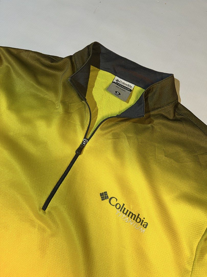 Columbia Titanium men's half-zip pullover (Category: Activewear) located in Manila. Submitted by russdvd (Listing ID 1453803913, Image 2). Description: EXCELLENT CONDITION NEED WASH SIZE MEDIUM 20 WIDTH 25 LENGTH .