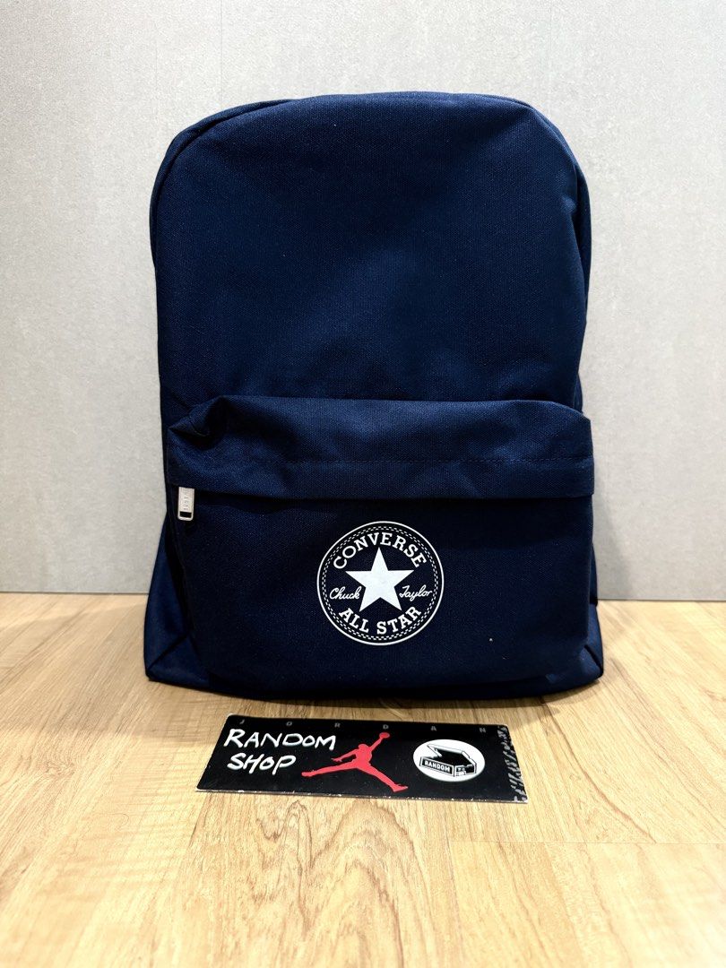 Converse Basic Backpack (Category: Backpacks) located in Klang. Submitted by randomshopkl (Listing ID 1453643215, Image 1). Description: Converse Basic Backpack Brand new with tag 20L Basic model no laptop compartment 100% Polyester Price : RM55 Free Postage NO COD NO Self Pick up .