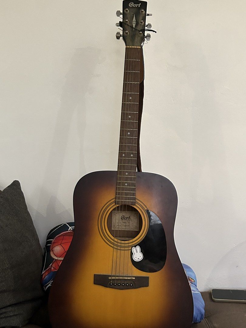 Cort AD810 SunBurt Acoustic guitar (Category: Musical Instruments) located in Manila. Submitted by zencharm (Listing ID 1453654537, Image 3). Description: Can negotiate with bag dm for more pics and details rfs: moving and cant bring it.