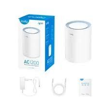 Cudy M1200 AC1200 Mesh WIFI Solution Router (1 PACK ) (Category: Networking) located in Manila. Submitted by random_94 (Listing ID 1453687950, Image 2). Description: Description • 4-Stream Dual-Band Wi-Fi 5 • 867 Mbps + 300 Mbps Wi-Fi 1 • 2× Fast Ethernet Ports • Fast Roaming • MU-MIMO, Beamforming 2 • Cudy Mesh, VPN Server and Client • Multi-Band Simultaneous Backhaul • Cudy App, Cloud Control .