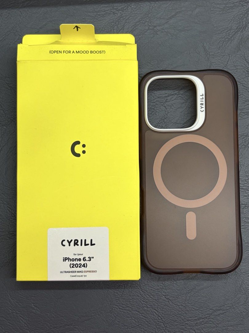 Cyrill espresso case ip 16 pro (Category: Cases & Sleeves) located in Quezon City. Submitted by bumili.kana.tea (Listing ID 1453785912, Image 1). Description: ‼️ORIGINAL‼️ ✅No issues ✅New Condition 💰Mode of payment: Gcash/BDO 🛵Mode of delivery: Lalamove 📍Loc: Mandaluyong.