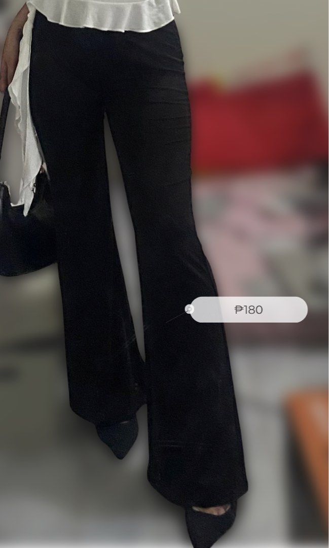 Flare Pants High waisted XS - S (Category: Other Bottoms) located in Muntinlupa City. Submitted by thebzashop (Listing ID 1443561130, Image 1). Description: 🚚 MOD (Mode of Delivery): • J&T (Nationwide) • Lalamove (COD available) • Self pick-up • Self-book • Meet-ups (ATC Alabang / Festival Mall – selected only) 📌 Notes: • Not responsible for courier delays • Please double-check your shipping details 💰 Shipping Fee: Shouldered by buyer (based o