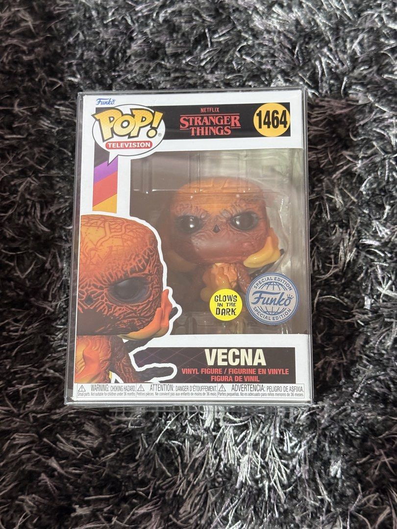 Funko Pop Stranger Things Vecna Special Edition 1464 (Category: Designer & Blind Box Toys) located in Cainta. Submitted by deynamaree (Listing ID 1453810779, Image 1). Description: Funko Pop Stranger Things Vecna Special Edition 1464 ୨ৎ Displayed Only ୨ৎ RFS: Decluttering ୨ৎ MOP: GCash / Gotyme.