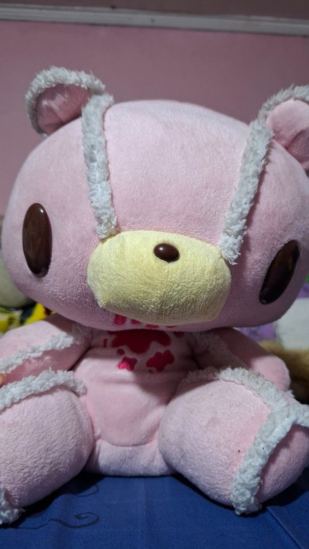 Gloomy bear Folklore (Category: Plushies & Soft Toys) located in Caloocan City. Submitted by jiyow (Listing ID 1453774795, Image 1). Description: RUSH SALE!! need wash and with flaw sa eye. you can put a glue in it ^^.