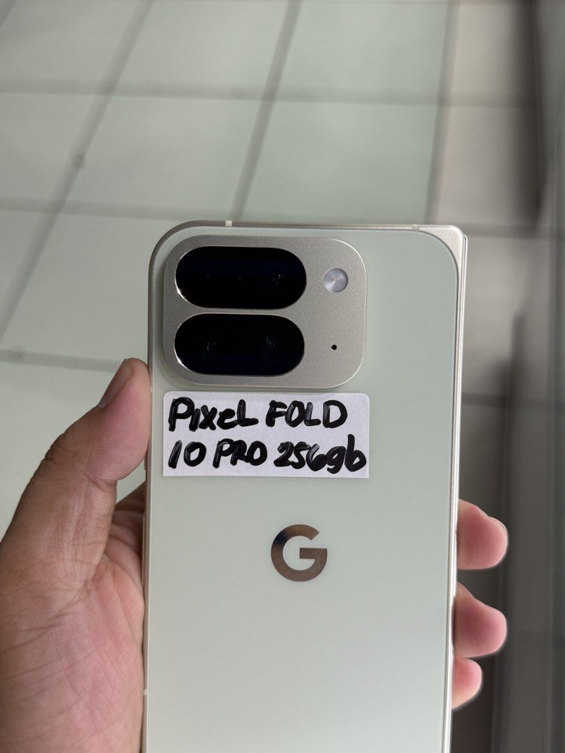 Google Pixel 10 Pro Fold 256GB Openline 99%smooth No issues (Category: Google Pixel) located in San Juan City. Submitted by saabangadgetshop (Listing ID 1453626466, Image 2). Description: Onhand | Pre-owned Google Pixel 10 Pro Fold 256GB OPENLINE NO HIDDEN ISSUES NO HISTORY OF REPAIR 99%Smooth TEST TO SAWA RESET ALL YOU WANT TEST ALL YOU WANT NOT REFURBISHED AUTHENTIC PHONE ALL WORKING (FREE 3UTOOLS) iPhones iPads only 🆓Freebies ✅Charger ✅Case ✅