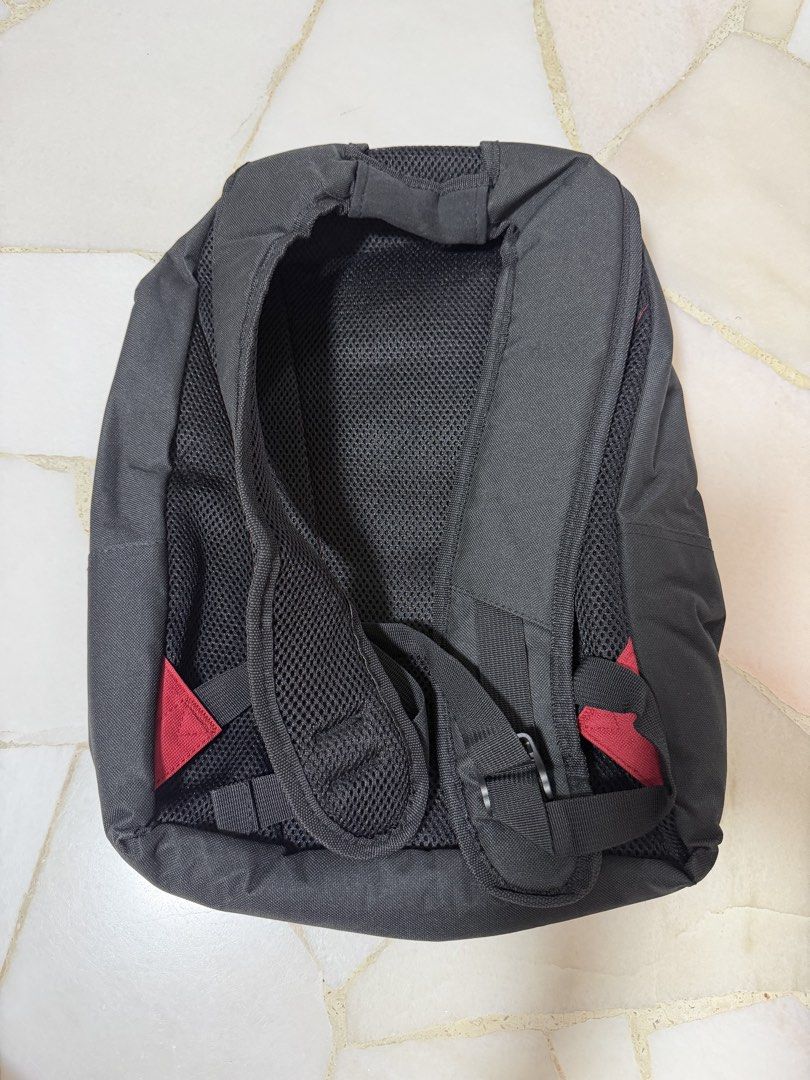 HP Backpack (Category: Backpacks) located in Singapore. Submitted by crazydino__ (Listing ID 1453767136, Image 2). Description: Clean, well-maintained, and perfect for carrying a laptop, books, and other daily essentials. Features: - Padded laptop compartment for added protection - Multiple compartments for easy organization - Comfortable adjustable shoulder straps - Durable and lightweight design - Suitable for work, school, or travel - Conditio