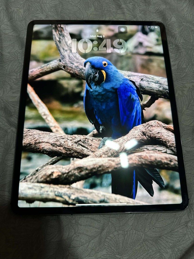 iPad Pro 12.9 (Category: iPad) located in Quezon City. Submitted by azzy. (Listing ID 1453634397, Image 3). Description: For sale or swap sa PS5 slim or motor iPad Pro 12.9 M1 cellular edition 128gb No issues Case lang inclusion since yung charger na ginagamit yung sa phone lang din.