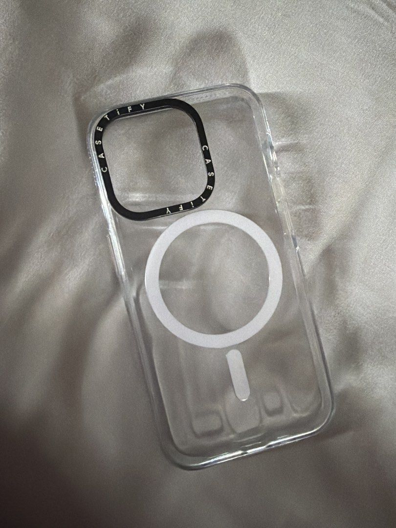 iPhone 15 pro casetify magsafe case (original) (Category: Cases & Sleeves) located in Quezon City. Submitted by ksotto (Listing ID 1453729987, Image 2). Description: - Original Casetify impact case - SRP: 3,490 - small crack in one upper corner - comes with box .
