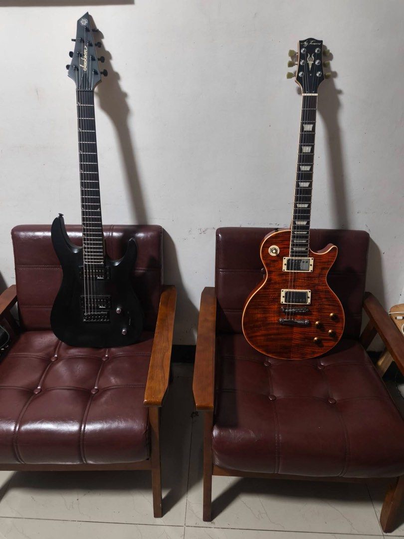 Jackson Electric Guitar & Zoom G1X Four Multi-Effects Processor (Category: Musical Instruments) located in Manila. Submitted by moonlight9230 (Listing ID 1453643171, Image 2). Description: Electric Guitar FOR SALE! Jackson JS-22 7 String guitar - 12k Jay Turser (Les Paul) body-14k G1x four guitar effects- 4k complete set with box 28k if sold as set.