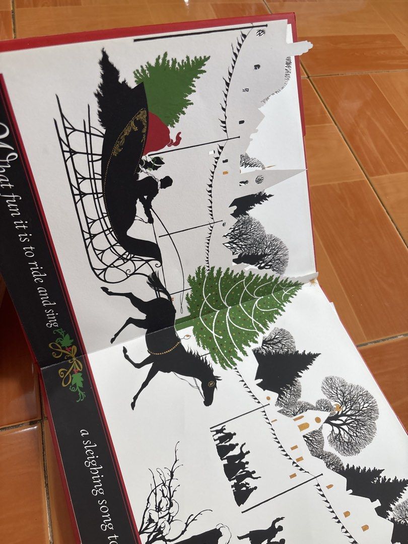 Jingle Bell magical pop up book (Category: Children's Books) located in Manila. Submitted by candyte04101 (Listing ID 1453684173, Image 3). Description: Beautifully illustrated cut paper edition of classic christmas song w a spectacular pop up.