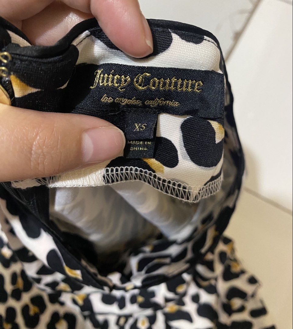 JUICY COUTURE DRESS (Category: Dresses) located in Baguio. Submitted by donedeal_2600 (Listing ID 1453675938, Image 3). Description: Dimes: 18/36x34 Excellent condition 10/10 color rate Quality material No flaw complete tags Check photos for more details.